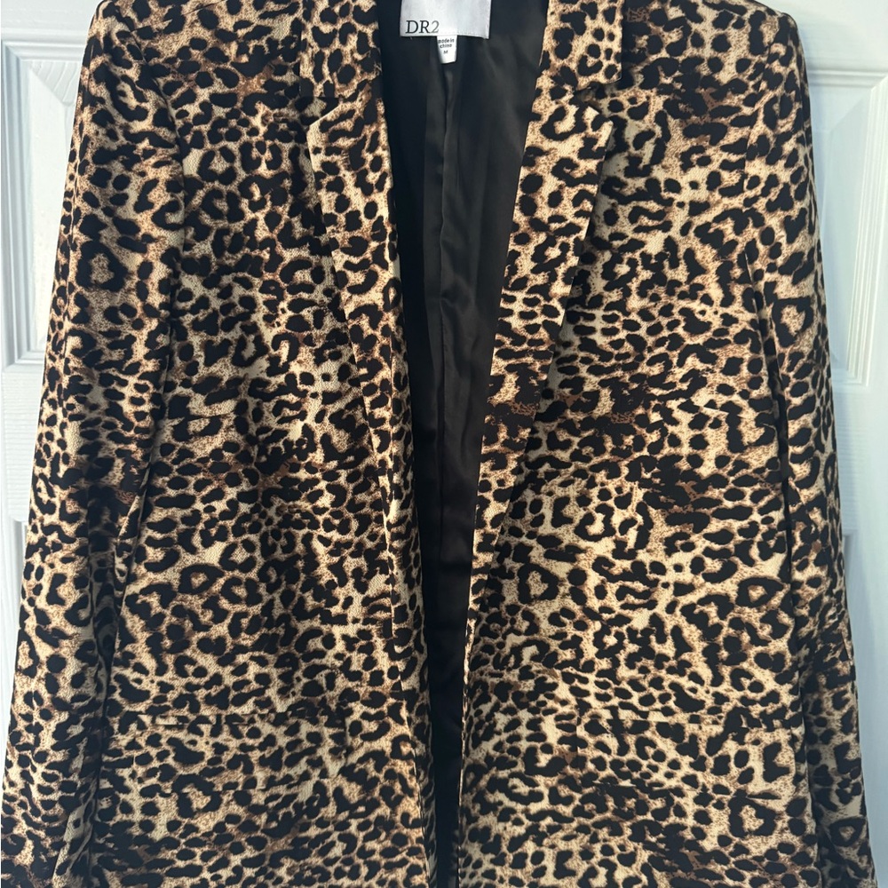 DR2 Animal Print Women's Blazer